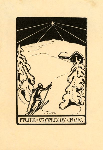 bokägarmärke, exlibris