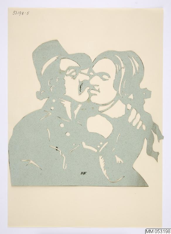 Kringla - siluettklipp, skuggspelsbild, samling