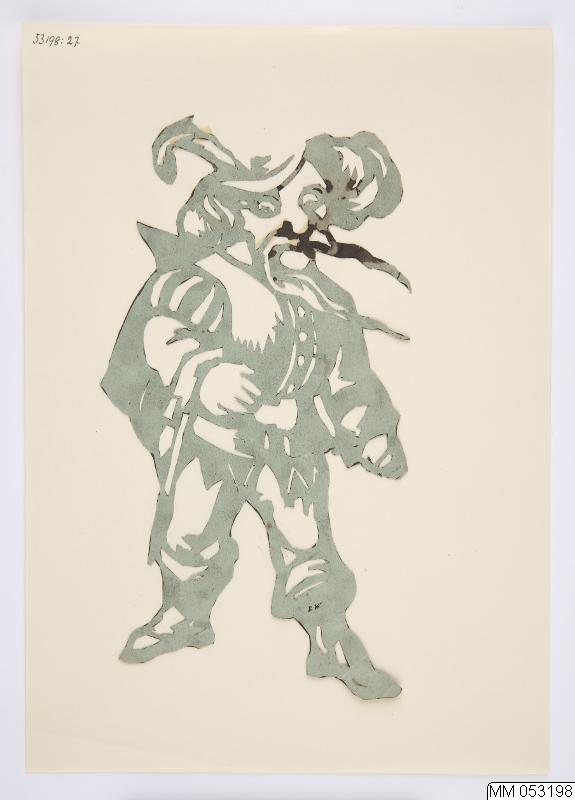 Kringla - siluettklipp, skuggspelsbild, samling